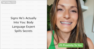 Signs He's Actually Into You: Body Language Expert Spills Secrets