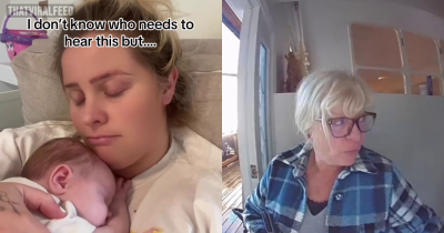 Overwhelmed Mom Breaks Down When She Gets Perfect Advice On Doorbell Cam From Her Mom