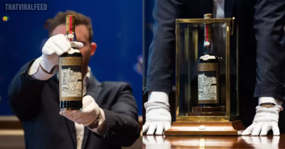 World's Most Expensive Bottle Of Booze Sells For Eye-Watering Price At Auction