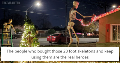Times People Were So Creative With Their Christmas Decorations, They Impressed Santa Himself