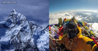 Flat Earth Theory Completely Destroyed Once And For All By Selfie Taken On Top Of Mount Everest