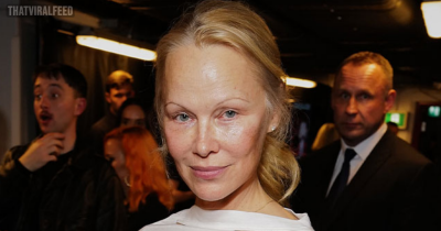 Pamela Anderson Makes Another Makeup-Free Appearance On 2023 Fashion Awards Red Carpet