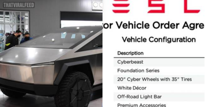 Man Shares His Cybertruck Order Receipt And People Stunned By How Much He Paid