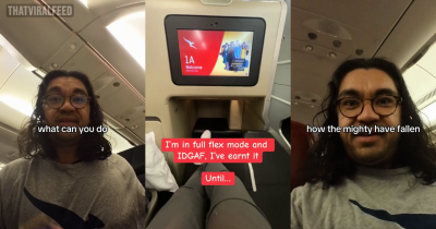 People Love Man&rsquo;s Wholesome Reaction After He Gets Booted From First Class To Economy