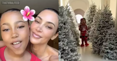 Kim Kardashian Roasted For 'Hilariously Tacky&rsquo; Christmas Decorations In $60 Million Home