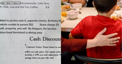 Parents Furious After Restaurant Gives Them A $52 Fine For Their &lsquo;Bad Parenting&rsquo;