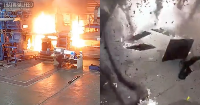 Terrifying Accident At Aluminum Plant Creates 'Portal To Hell' Before Destroying Warehouse In Seconds