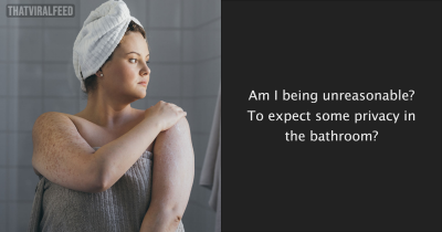 My Husband Won't Leave Me Alone When I'm In The Shower - I Just Want A Bit Of Privacy