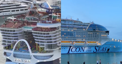 People Amazed By World's Largest Cruise Ship That's Five Times Bigger Than The Titanic
