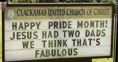 Oregon Church Is Going Viral For Its Inclusive Signs