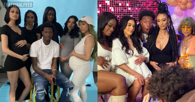 NYC Musician Hosts Joint Baby Shower For Five Women He Got Pregnant At The Same Time