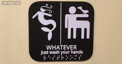 50 Funny Bathroom Signs From Around The World