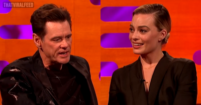 Jim Carrey Was Called Out For 'Creepy' Joke He Told To Margot Robbie On Graham Norton Show