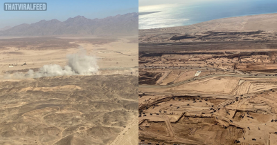 Mind-Blowing Pictures Show The Scale Of The Line Megacity Under Construction In Saudi Arabia