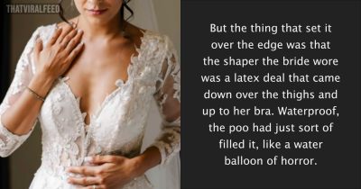 Bride Gambles On A Fart Only To Lose In A Big Way Ruining $15,000 Wedding Dress