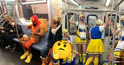 You Really Never Know What You're Gonna See On The Subway