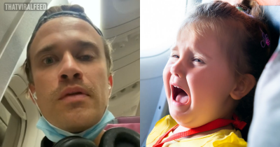People Are Calling For Child-Free Flights As Passenger Films Baby Crying Non-Stop During 29-Hour Flight
