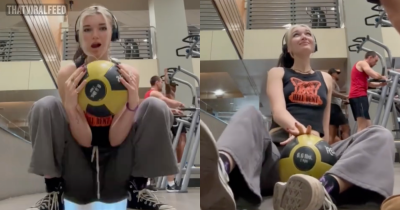 Woman Divides Opinion Filming 'Leg Stretches' At Gym As Man Says 'She's What's Wrong With Girls'