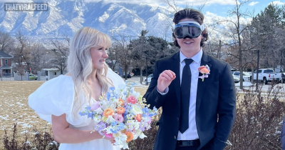 Groom Wears Apple Vision Pro For His Wedding Day And People Are Divided
