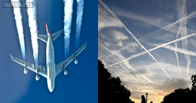Experts Reveal The Truth Behind Those White Streaks Trailing Planes In The Sky