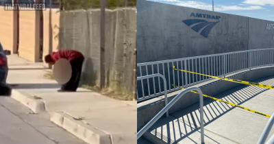 Man Arrested For Allegedly Taking Leg Of Person Hit By Train And Eating It In Broad Daylight