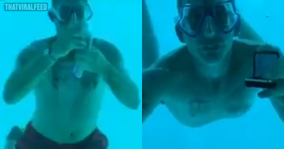 Heartbreaking Video Shows Moment Before Man Drowned After Giving Emotional Underwater Proposal