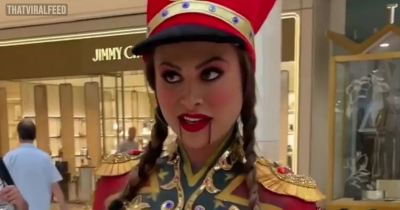 Playboy Model Kicked Out Of Shopping Centre For Wearing Nothing But Body Paint