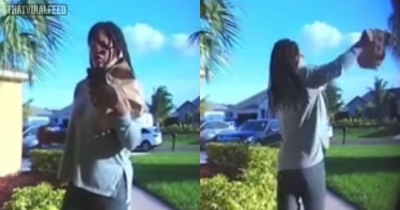 Delivery Driver Throws Customer's Order On The Ground Because They Didn't Leave A Tip