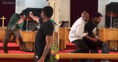 Livestream Captures Terrifying Moment Gunman Tries To Shoot Pastor During Church Sermon