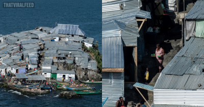 Inside One Of The World's Most Crowded Islands Where More Than 500 People Live In Space Smaller Than Soccer Field