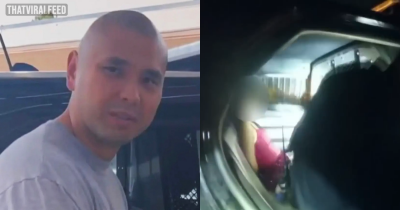 Bodycam Footage Released As Officer Resigns After Locking Himself In Backseat Of Car With Female Detainee