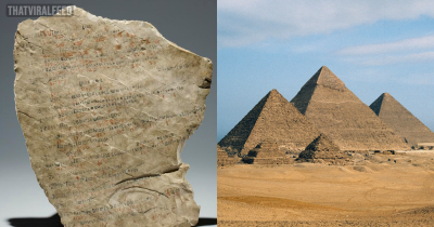 Ancient Tablet Discovered Reveals Strange Sick Day Excuses Used By Workers Building The Pyramids
