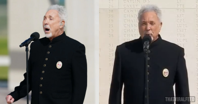 Tom Jones Performs Incredibly Moving Song At D-Day 80th Memorial In Tribute To His Grandfather