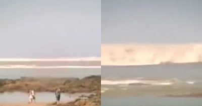 Chilling Footage Shows Tsunami That Took The Lives Of Thousands Of People Across 14 Countries
