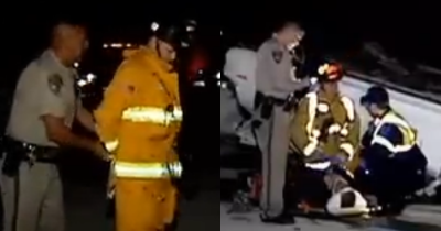 Firefighter Was Arrested While Trying To Save Victims Of Horror Car Crash And People Are Outraged