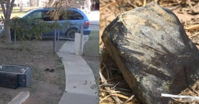 Shocking Sonic Boom Captured In Doorbell Camera As Huge Half-Ton Meteor Crashes In Texas