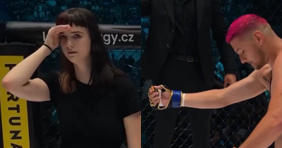 Cage Fighter Suffers Another Brutal Blow As He Proposes To Girlfriend After Losing Fight And She Says No