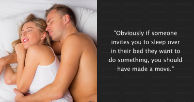 I Was Invited To Stay Over With A Friend In Her Bed And Didn't Make A Move, My Friend Thinks I'm An Idiot