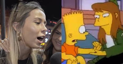 People Have Found The Scene Where They Think The Simpsons Predicted The Hawk Tuah Girl