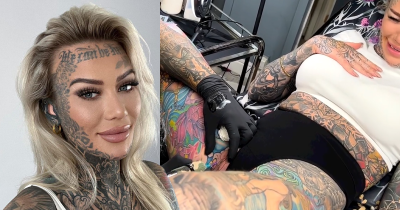 Woman Who Has Tattoos On 95% Of Her Body, Shares There's One Spot She Considers 'Too Risky' For Ink