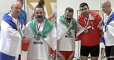 Weightlifter Banned For Life After Being Caught Shaking Hands With A Competitor