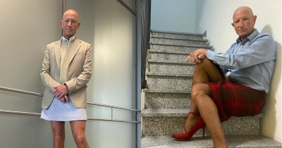 Straight Dad Proudly Wears Skirts And Heels To Fight Against Gender Stereotypes