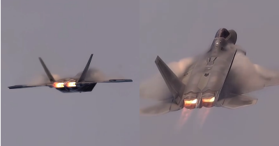 Footage Captures Fighter Aircraft &lsquo;Activating Its Cloaking Device&rsquo; And People Have A Lot To Say About It