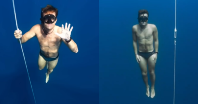 Man Dives 65 Feet Into Ocean To Reveal A Chilling Truth About The Sea