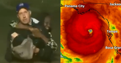 Weatherman Stops Live Broadcast To Rescue Woman Trapped In 'Unsurvivable' Hurricane Helene Flood