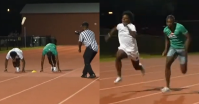 Olympic Champion Noah Lyles Faces Off Against IShowSpeed In A $100,000 Race Leaving People Shocked