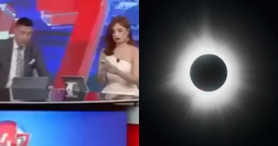 News Station Accidentally Airs Private Body Part Instead Of Solar Eclipse During Live Broadcast