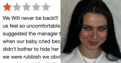 Waitress Responds To 1-Star Review From Family With 'Screaming Child' In The Best Way Possible