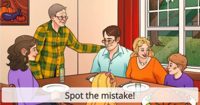 Can You Spot The Mistake In This Family&rsquo;s Dining Table Picture?