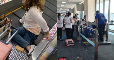 Woman's Leg Amputated After Getting Stuck In Airport Travelator